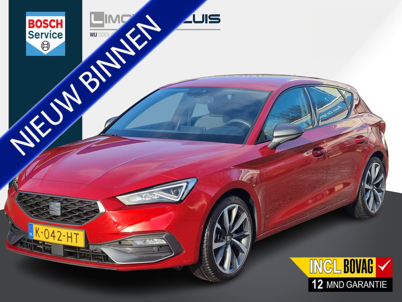 Seat Leon - 1.5 eTSI FR Launch Edition | Technology Pack | Camera | Ad cruise contr 12 mnd BOVAG garan - AutoWereld.nl