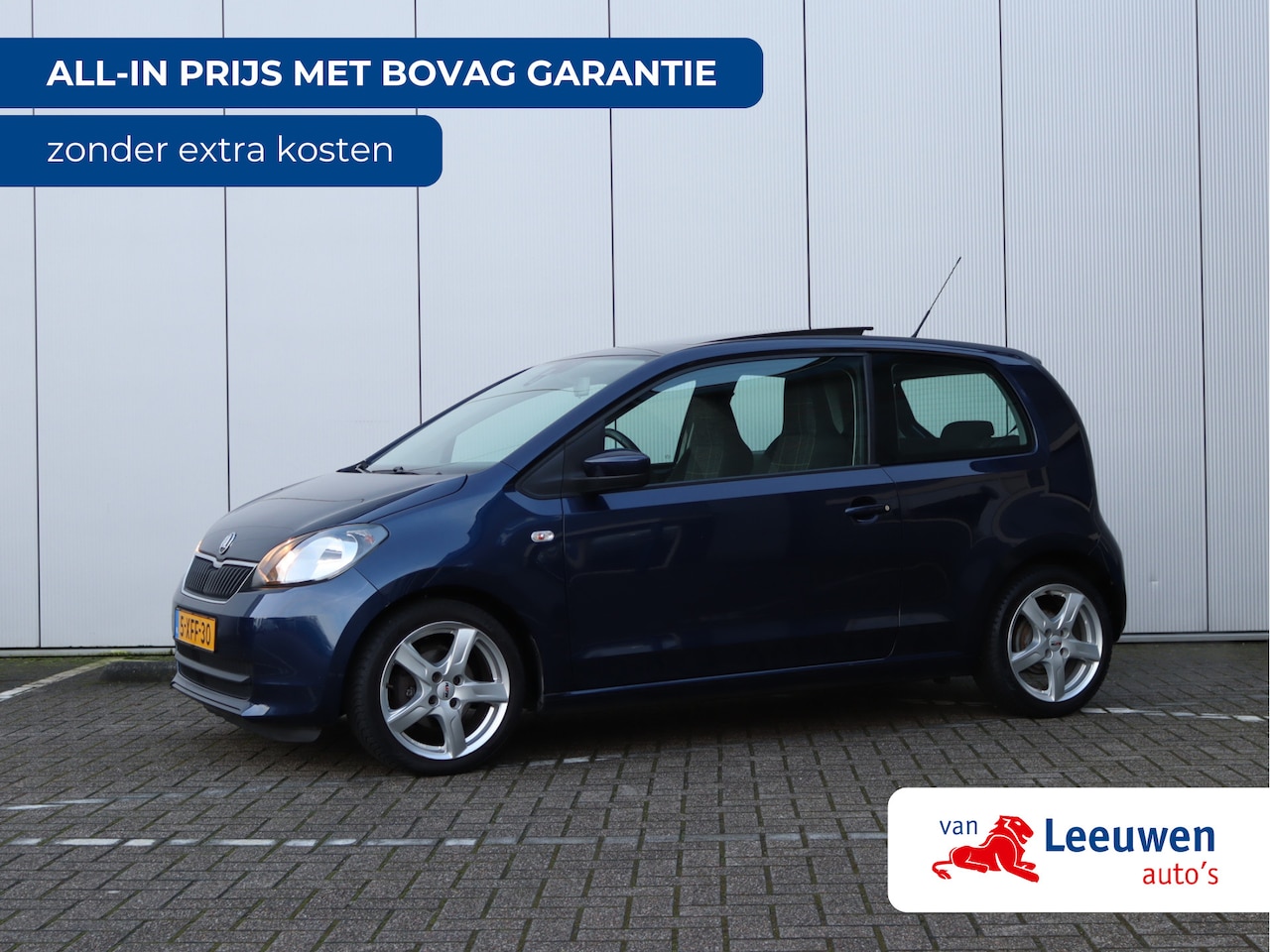 Skoda Citigo - 1.0 Greentech | Panoramadak | Stoelverwarming | Cruise Control - AutoWereld.nl