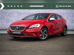 Volvo V40 - 2.0 D2 Nordic+ Sport | R-Design | Trekhaak | Leder | Standkachel | Stoelverwarming | Voorr