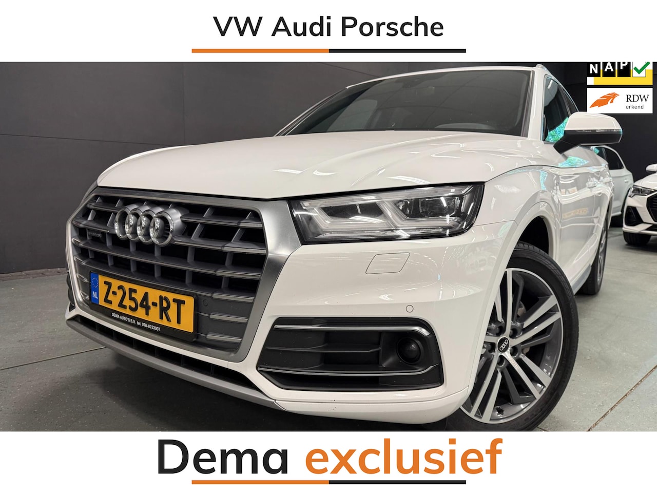 Audi Q5 - 45 TFSI quattro 2XS-LINE LEDER/V-COCKPIT/LED/DAB/NAVI/ECC/PDC/CRUISE/// - AutoWereld.nl