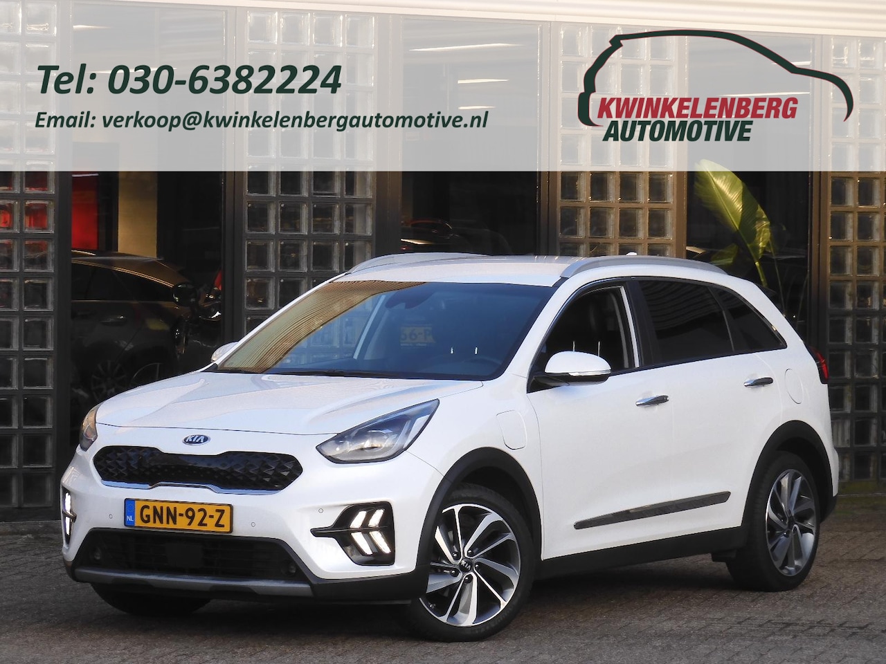 Kia Niro - PHEV HYBRID DYNAMICLINE PLUS LED Adaptieve Cruise 18inch LM Velgen Privacy Glass Achteruit - AutoWereld.nl