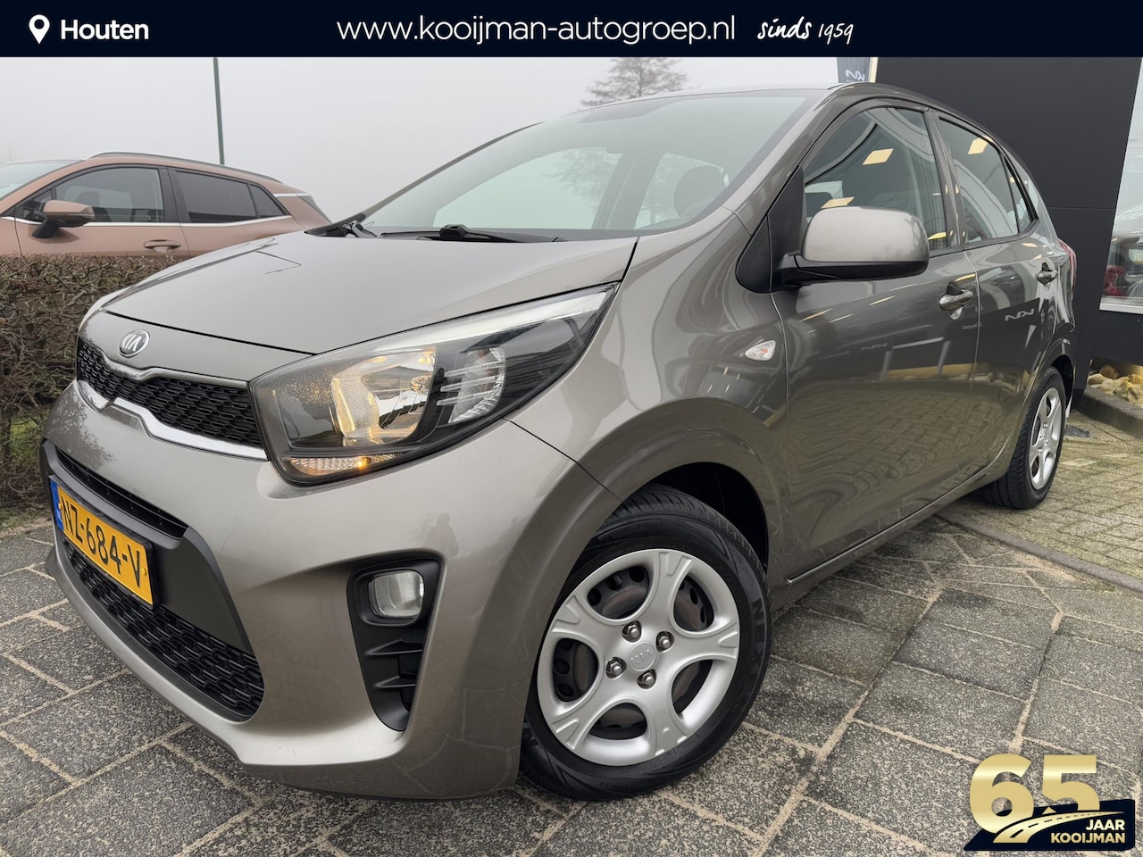 Kia Picanto - 1.0 CVVT EconomyLine | Metallic | Super Netjes | Airco | Automatische Verlichting | Elektr - AutoWereld.nl