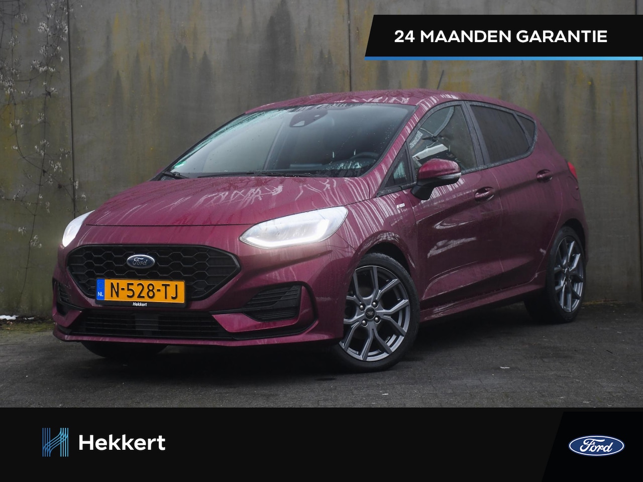 Ford Fiesta - ST-Line 1.0 EcoBoost Hybrid 125pk WINTER PACK | CRUISE.C | PDC ACHTER | 17''LM | DAB | APP - AutoWereld.nl