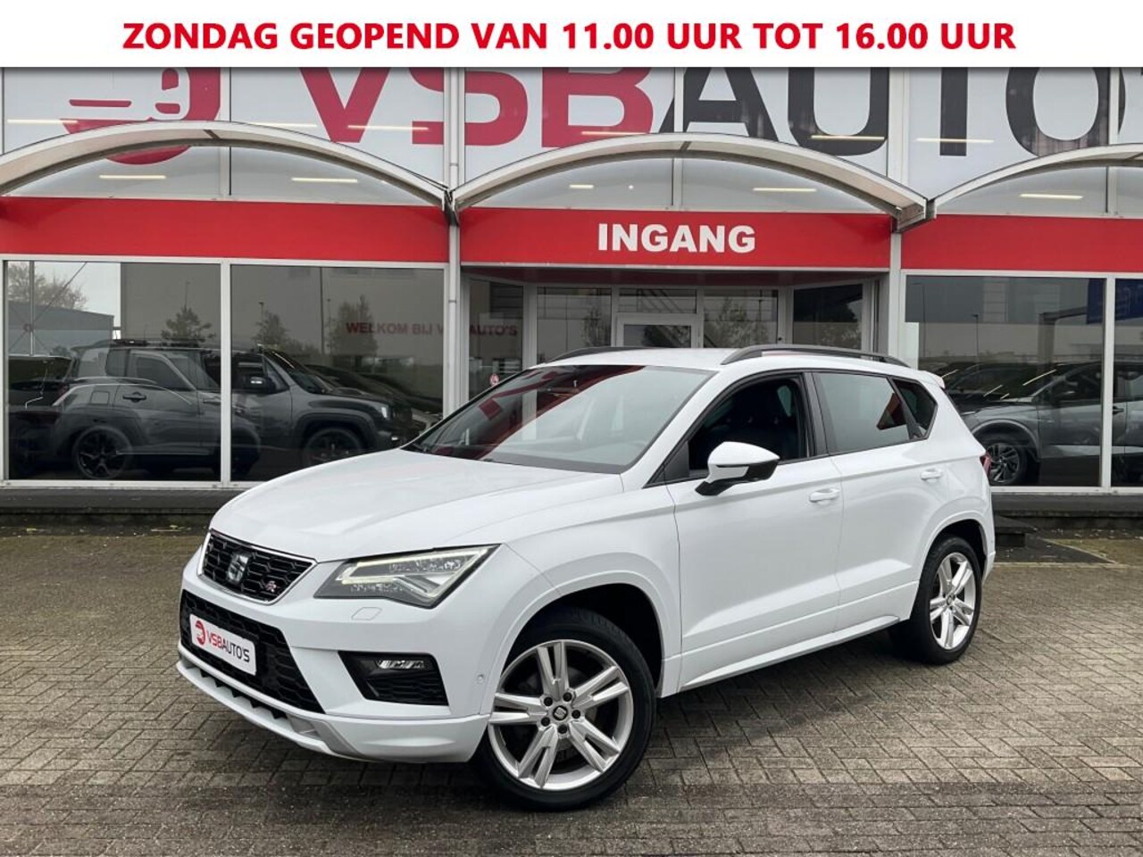 Seat Ateca - 1.5 TSI ACT. 150PK AUT. FR LEER LED NAVI CAMERA AIRCO LMV PDC - AutoWereld.nl