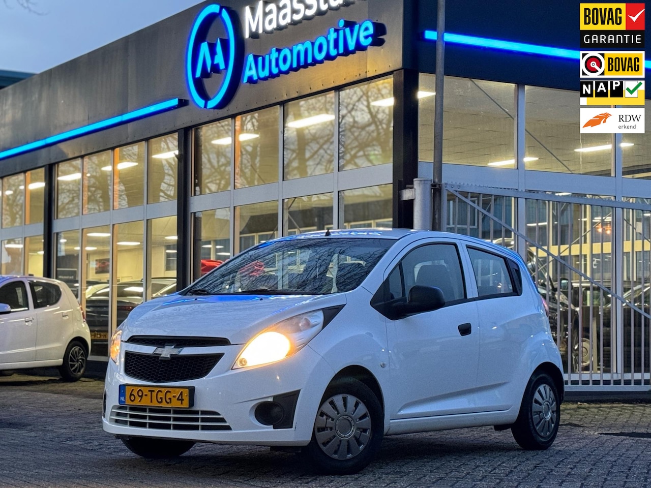 Chevrolet Spark - 1.0 16V LS Bi-Fuel LPG Airco Inruilauto Rijdt en schakelt goed - AutoWereld.nl