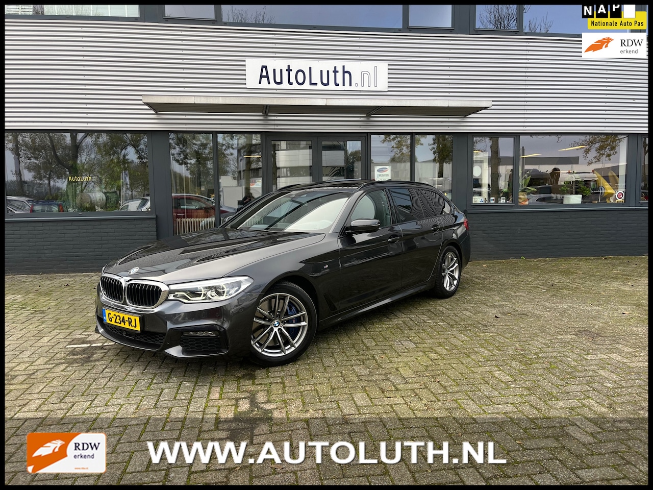 BMW 5-serie Touring - 540i xDrive/ M Sport /Pano/Adp - AutoWereld.nl