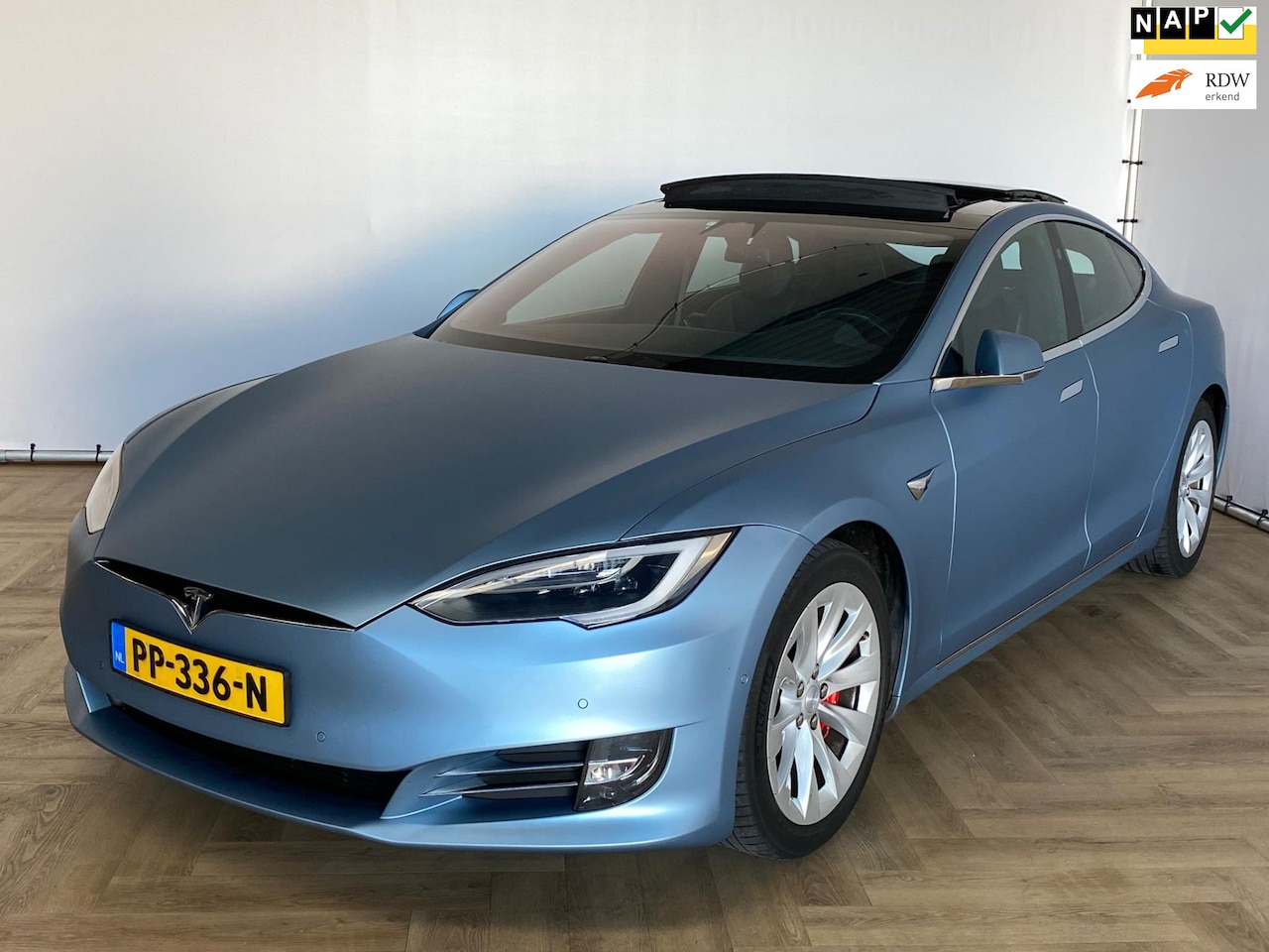 Tesla Model S - 75D Base 75D Base ,PANO-DAK , MARGE , INRUIL MOGELIJK! - AutoWereld.nl