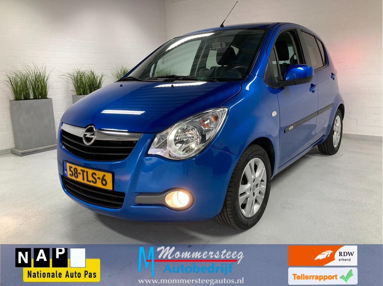 Opel Agila - 1.0 Edition Airco 84000 Km - AutoWereld.nl