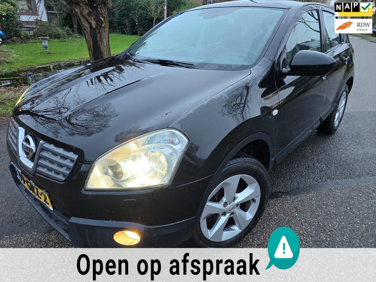 Nissan Qashqai - 2.0 Tekna/AUTOMAAT/Pano/Leder/Camera/Navi/Xenon - AutoWereld.nl