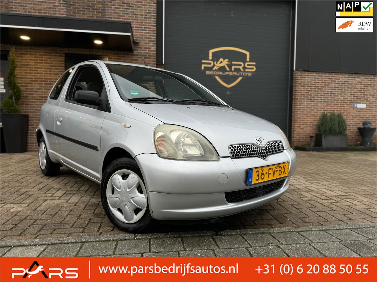 Toyota Yaris - 1.3-16V VVT-i Sol 3drs Airco Elk.Ramen - AutoWereld.nl