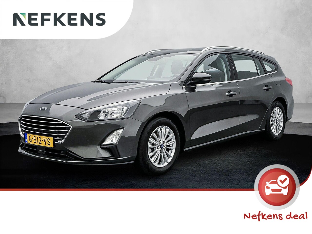 Ford Focus Wagon - SW Titanium 125 pk | Navigatie | Parkeersensoren Voor en Achter | Sportstoelen | Keyless E - AutoWereld.nl