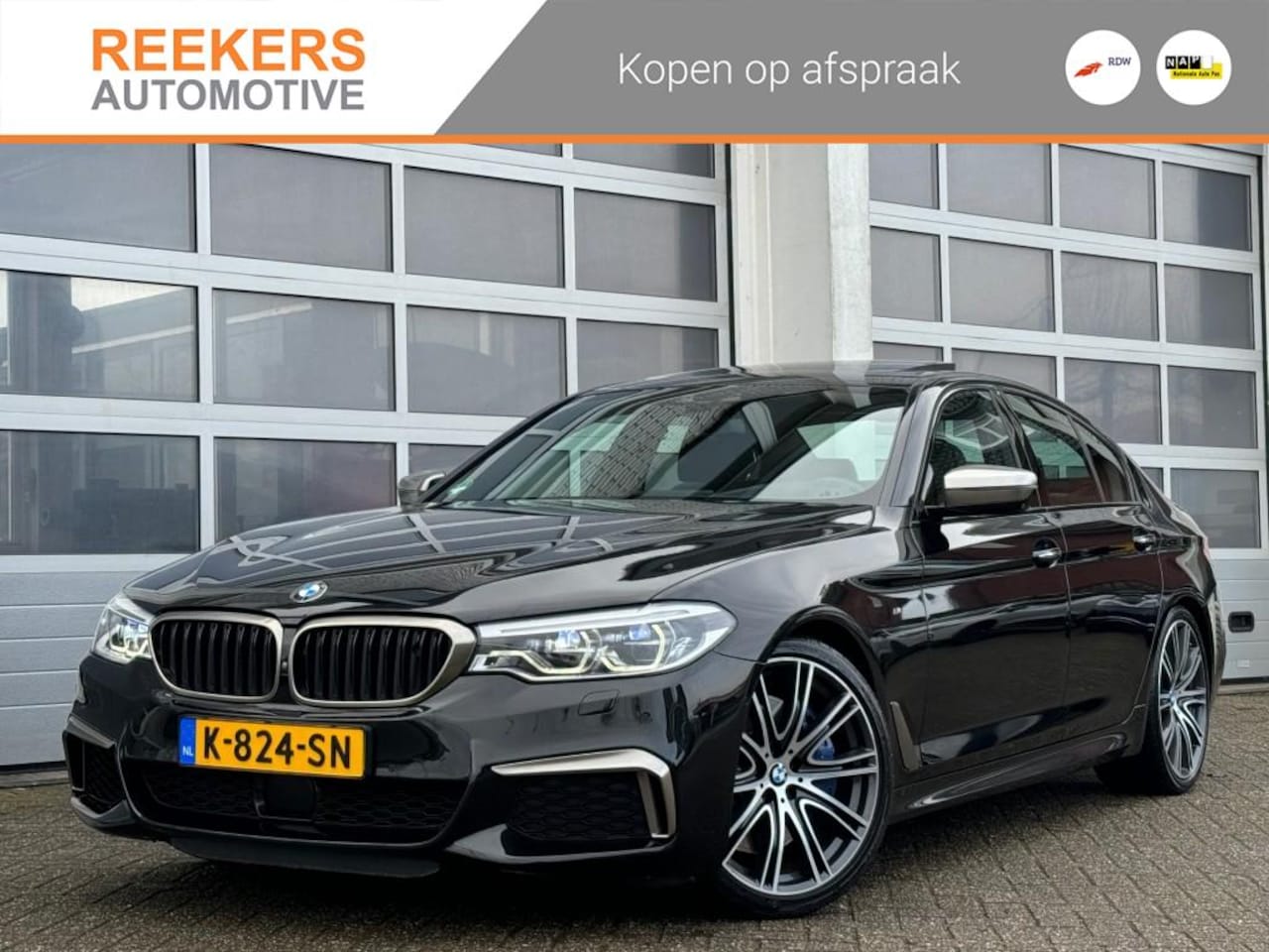 BMW 5-serie - M550I XD HI EXE dealer onh. met contract - AutoWereld.nl