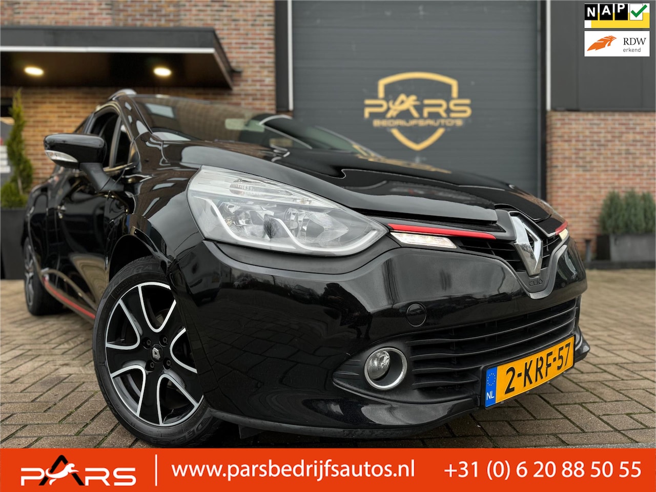 Renault Clio Estate - 0.9 TCe 90pk 6bak Dynamique Bass Reflex RED ECO Keyless Airco Navi Elk.Ramen Cruise Contro - AutoWereld.nl