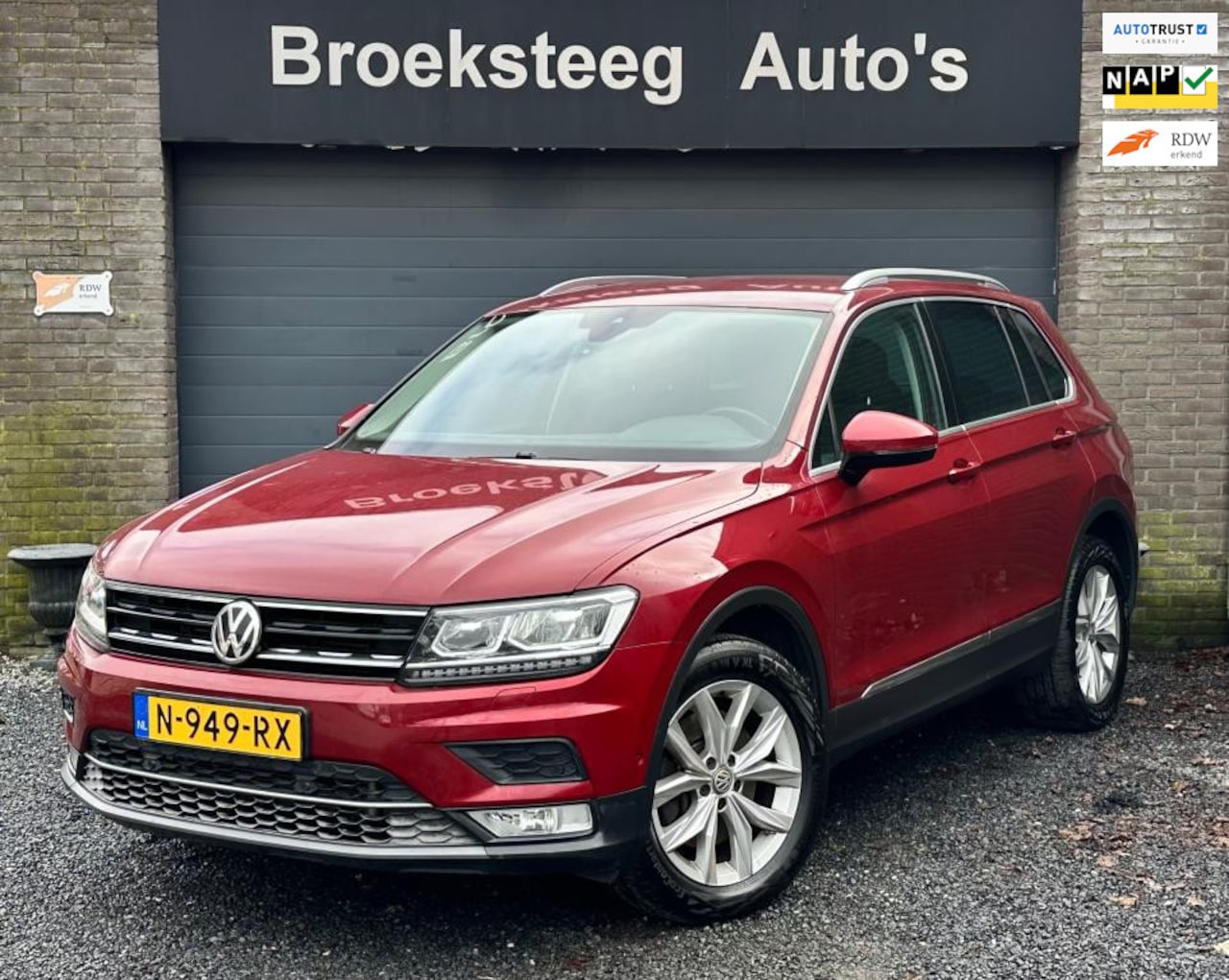 Volkswagen Tiguan - 2.0 TSI 4Motion Highline Elek trekhaak Nieuwe apk - AutoWereld.nl