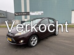 Ford Fiesta - 1.25i Titanium 5-Deurs 60 PK. Zuinige en zeer complete auto van de tweede eigenaar Distrib