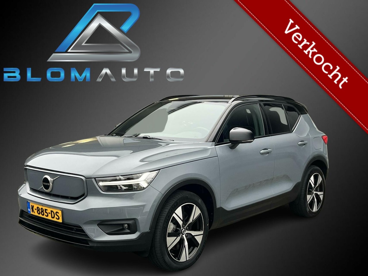 Volvo XC40 - Recharge P8 AWD 408PK R-Design CARPLAY+STUURVERW. - AutoWereld.nl