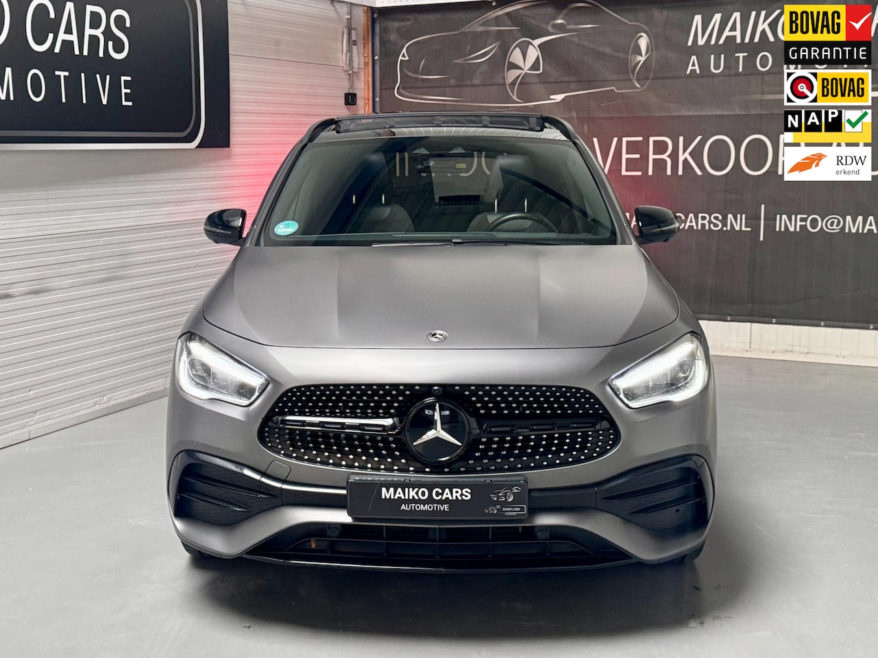 Mercedes-Benz GLA-Klasse - 250 e AMG Limited Pano Mat Grijs 360 Cam - AutoWereld.nl