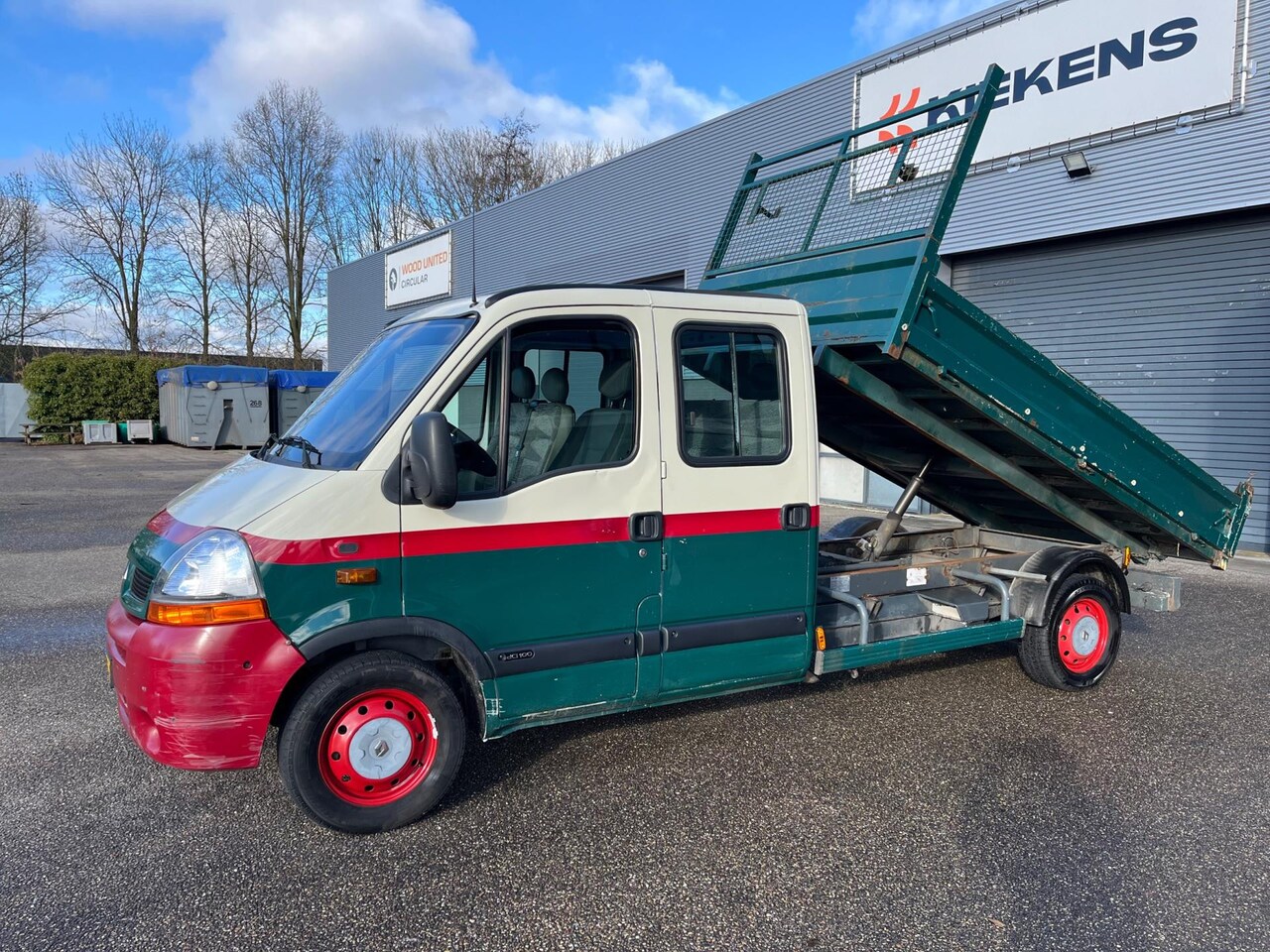 Renault Master - T35 Kipper Bakwagen Dubbel Cabine 2.5dCi L3H1 - AutoWereld.nl