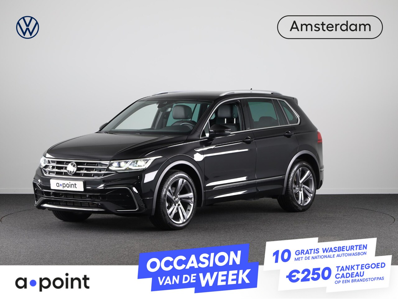 Volkswagen Tiguan - 1.5 TSI R-Line 150PK Automaat  (DSG) | Digital dashboard | Navigatie | Camera - AutoWereld.nl