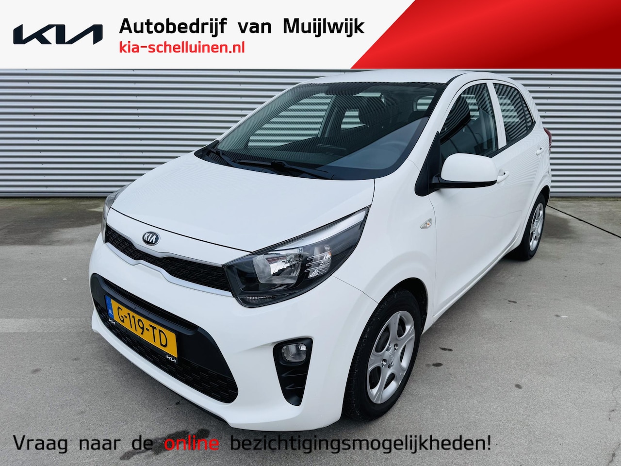 Kia Picanto - 1.0 MPi ComfortPlusLine Navi via AppleCarplay/AndroidAuto | Camera - AutoWereld.nl