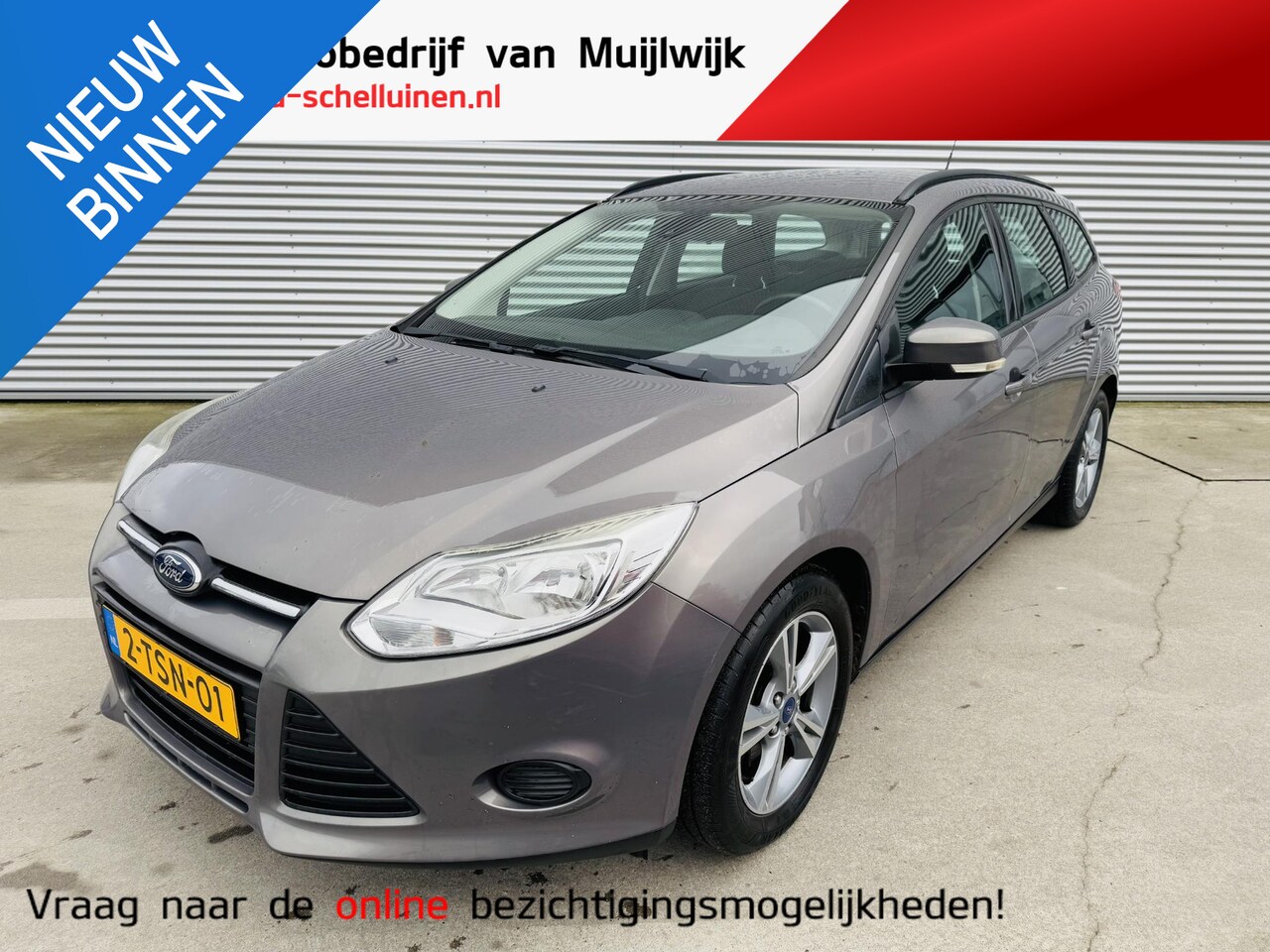 Ford Focus Wagon - 1.0 EcoBoost Edition Trekhaak |Levering > Incl. NW Distributieriem !! - AutoWereld.nl