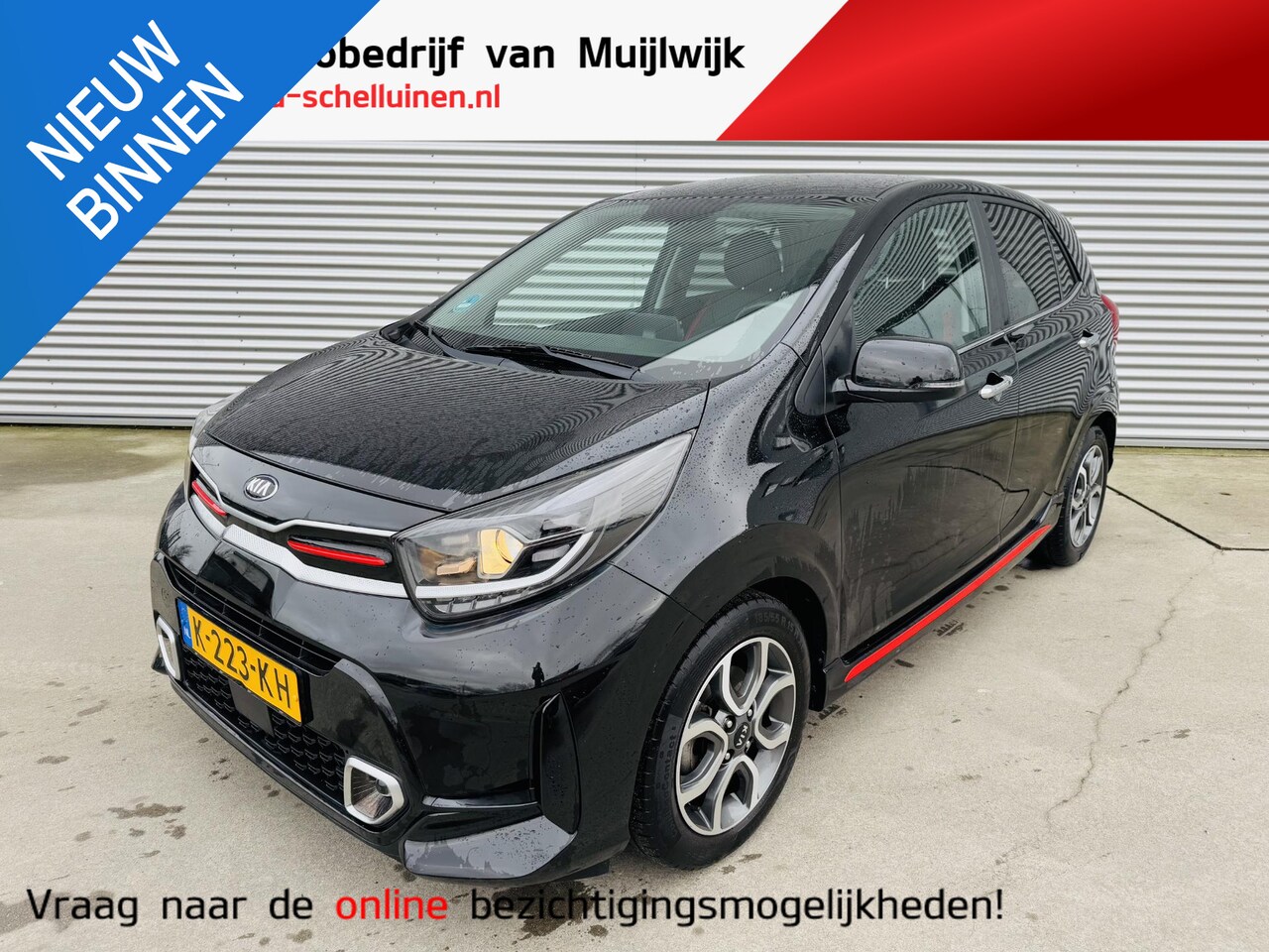 Kia Picanto - 1.0 DPi GT-Line Keyless | Leder | Privacyglass - AutoWereld.nl