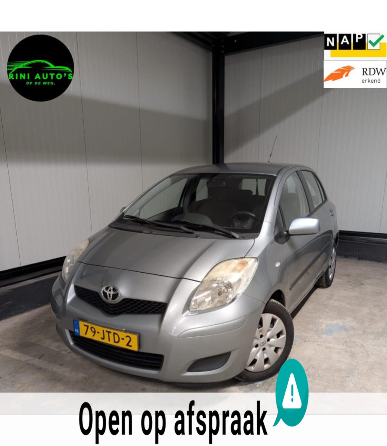 Toyota Yaris - 1.3 VVT-i Aspiration 1.3 VVTi Aspiration, Nap, Airco - AutoWereld.nl