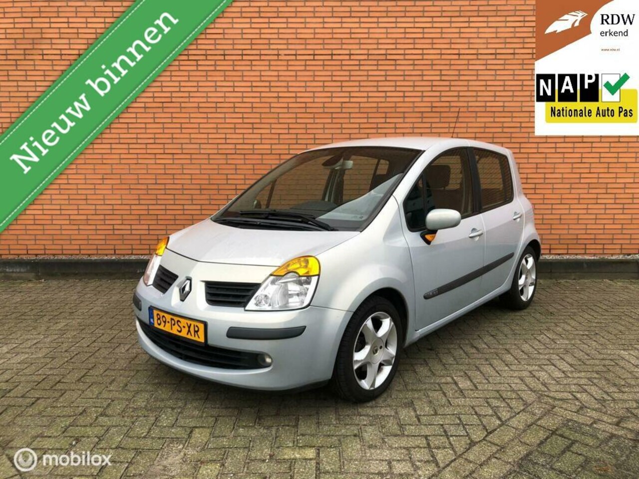 Renault Modus - 1.4-16V Privilège Luxe 162DKM | NAP | AIRCO | - AutoWereld.nl