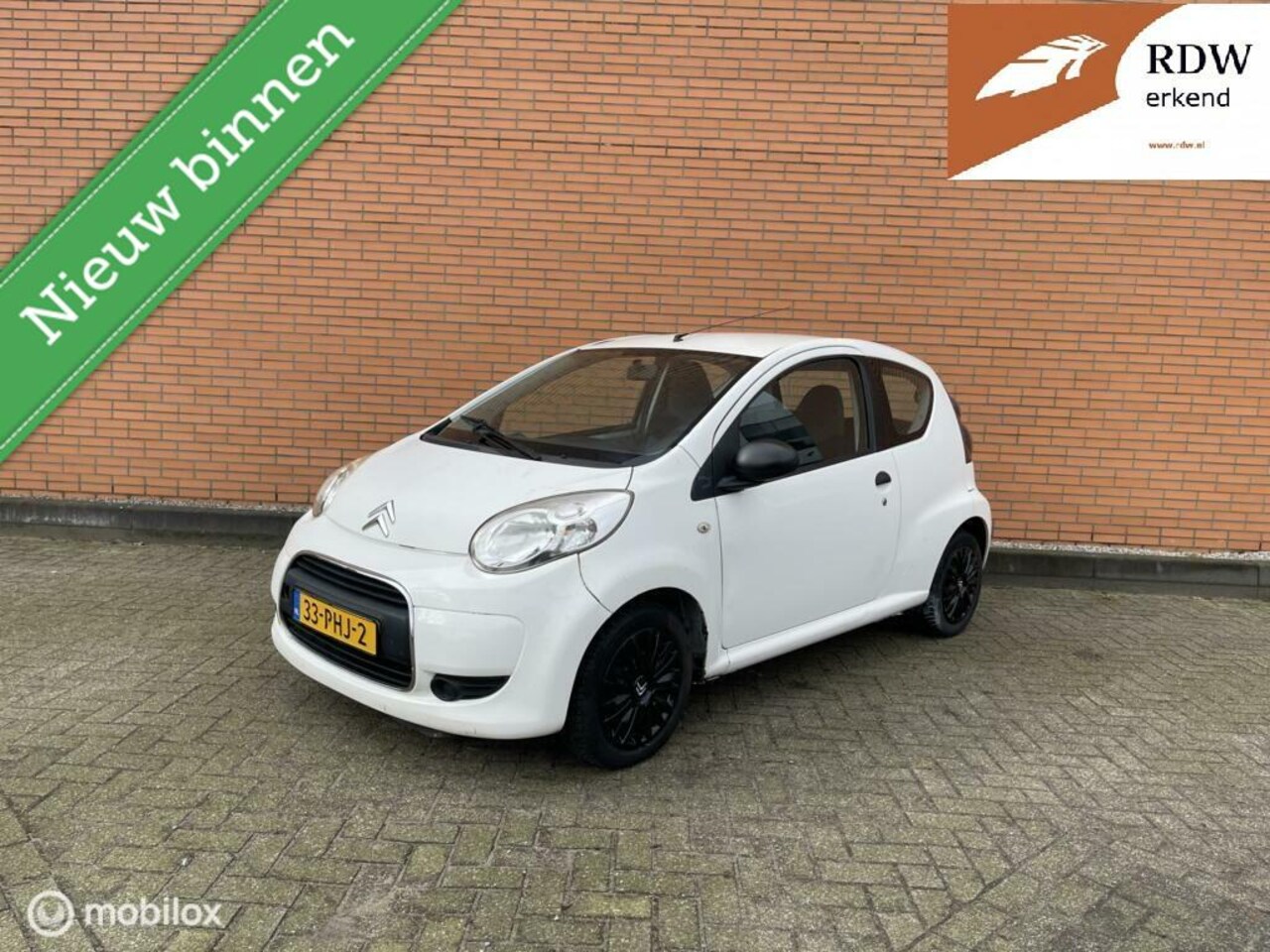 Citroën C1 - 1.0 2010 Wit 178DKM | APK-07-2025 | - AutoWereld.nl