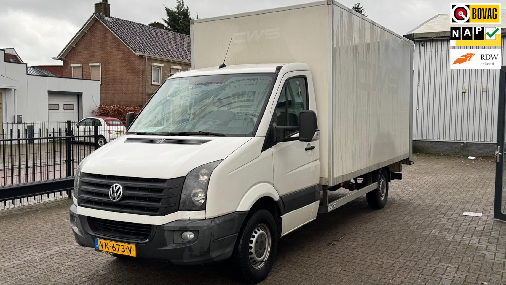 Volkswagen Crafter - 35 2.0 TDI L3H2 marge bakwagen met laadklep navigatie cruise controle elektrische pakket d - AutoWereld.nl