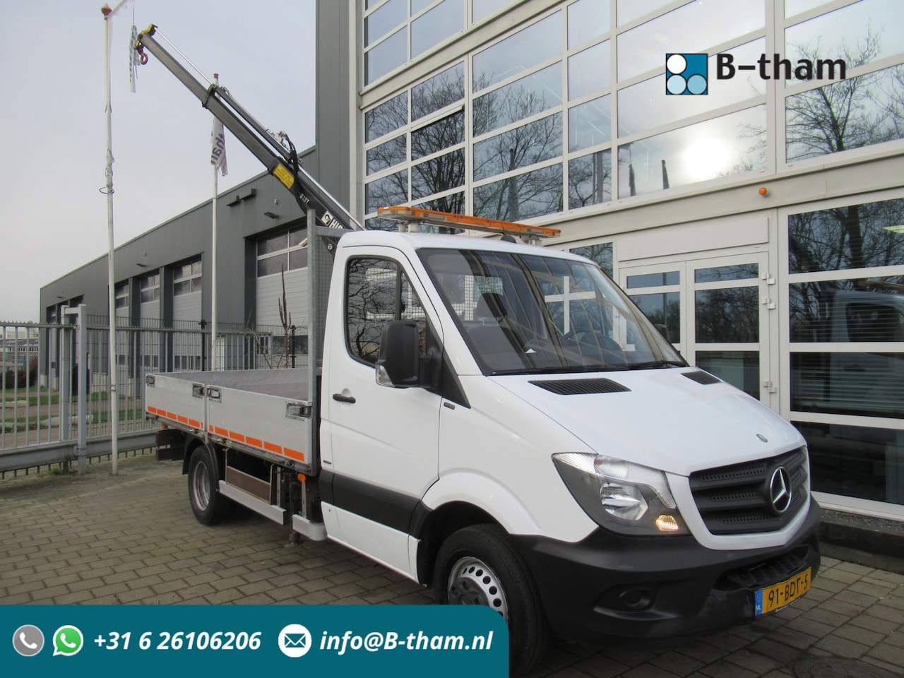 Mercedes-Benz Sprinter - 516 + HIAB 013-T - AutoWereld.nl