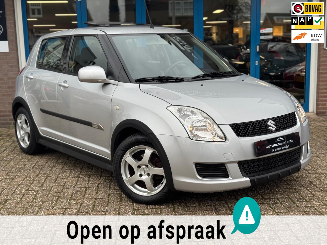 Suzuki Swift - 1.3 Cool 2010 Grijs AIRCO DAK LM NAP - AutoWereld.nl