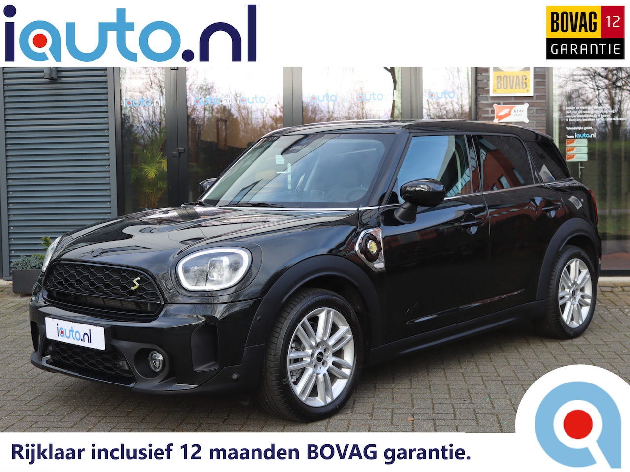 MINI Countryman - Mini 2.0 Cooper S E ALL4 Business LED/ACC/Leder/Camera/Elek. klep/Head-up/DAB+/18" - AutoWereld.nl