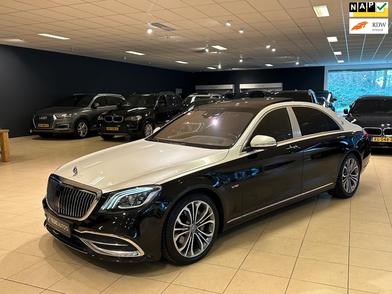 Mercedes-Benz S-klasse - S350 d LANG|MAYBACH|3x TV|PANO|VOL|DTR|360° - AutoWereld.nl