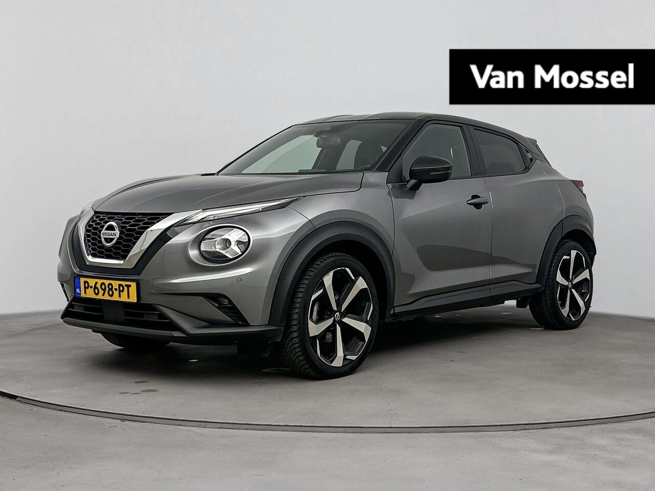 Nissan Juke - 1.0 DIG-T Tekna | Automaat | Stoelverwarming | 360 graden camera | Navigatie - AutoWereld.nl