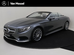 Mercedes-Benz S-klasse Cabrio - 500 / AMG Line/ 20 inch/ Grijs leder/ Swarovski koplampen/ Nachtzicht/ DISTRONIC/ Zéér com