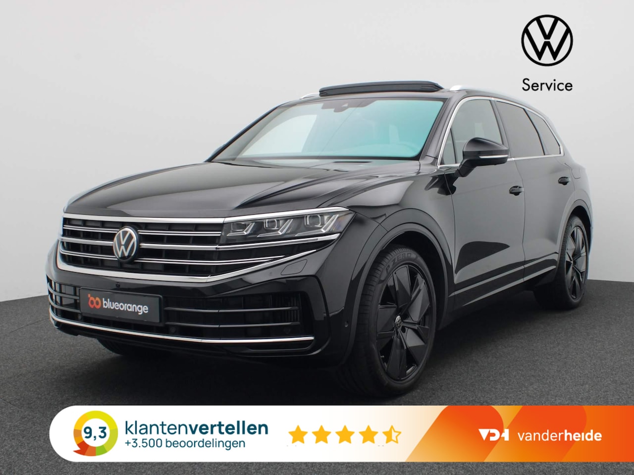 Volkswagen Touareg - 3.0 TSi eHybrid 4MOTION Elegance 381PK DSG 360 gr. camera, head-up, leder, stoelventilatie - AutoWereld.nl