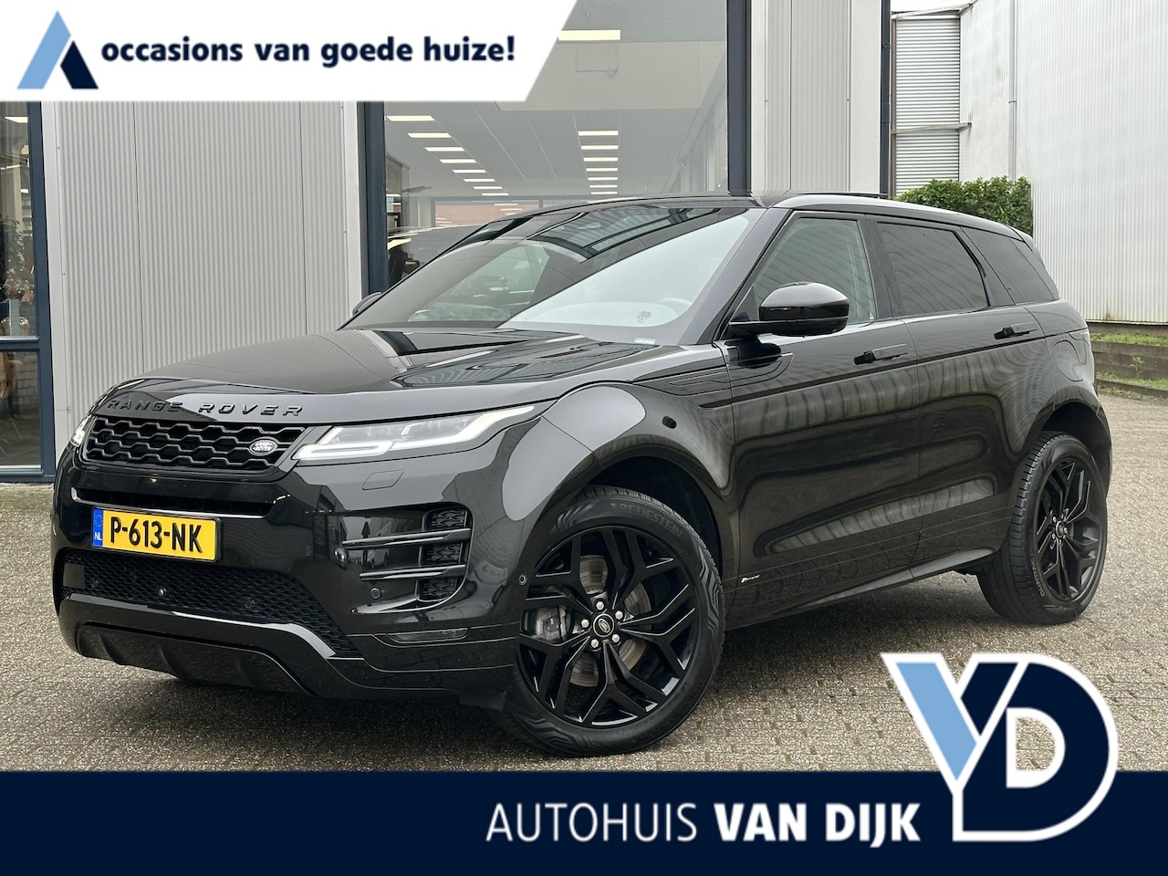 Land Rover Range Rover Evoque - 1.5 P300e AWD R-Dynamic | Pano-schuifdak/3D camera/Leder/Meridian/20-inch - AutoWereld.nl