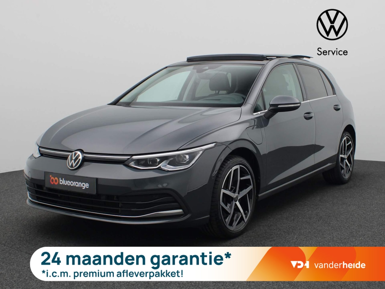 Volkswagen Golf - 1.4 eHybrid Style 204PK DSG Adaptieve Cruise Controle, Pano-Schuifdak, Achteruitrijcamera, - AutoWereld.nl