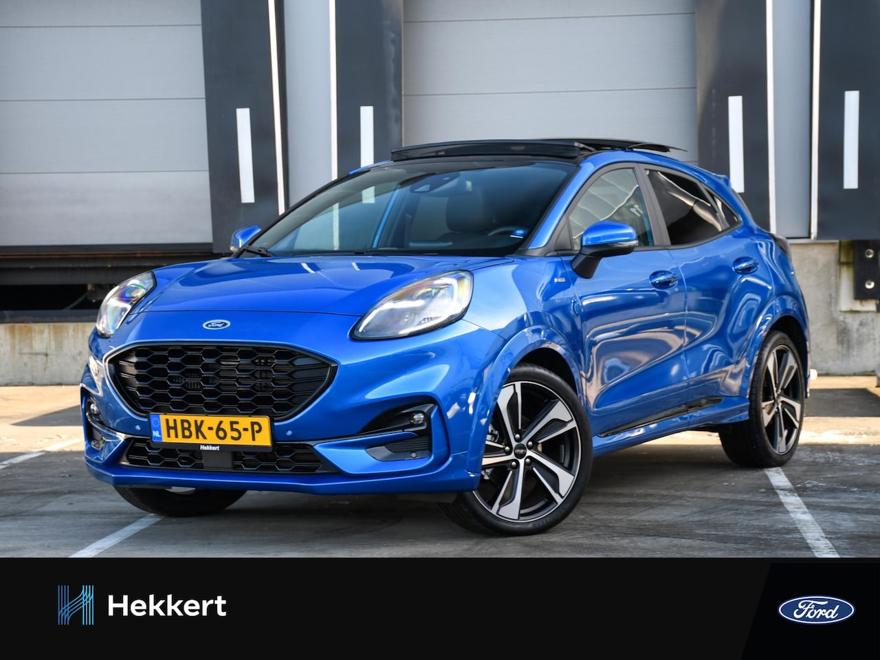 Ford Puma - ST-Line X 1.0 EcoBoost Hybrid 125pk Automaat SCHUIF-DAK | 19''LM | WINTER PACK | PDC + CAM - AutoWereld.nl