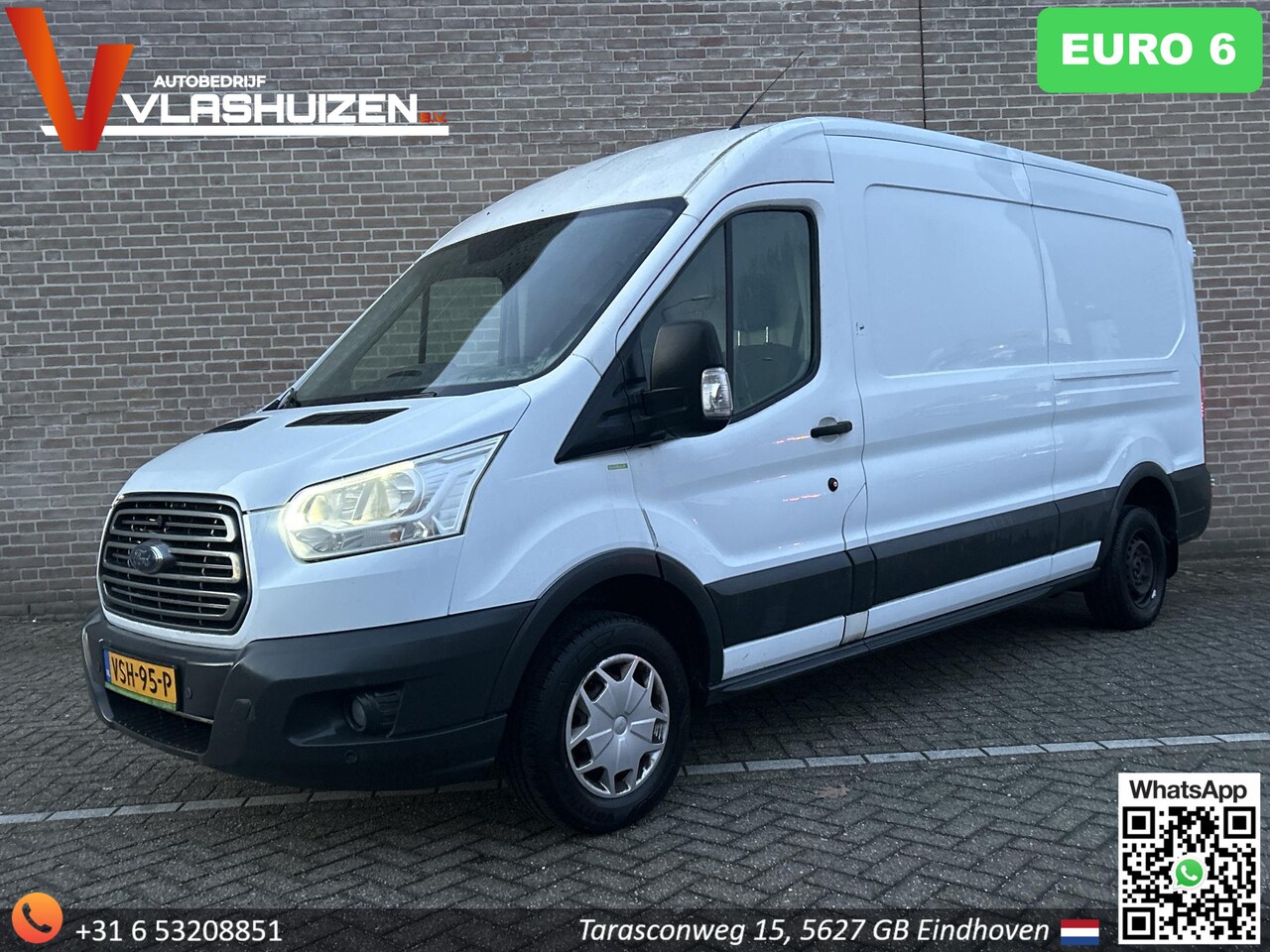 Ford Transit - 310 2.0 TDCI L3H2 Ambiente | € 4.950,- NETTO! | Euro 6 | Bijrijdersbank | Airco | Cruise | - AutoWereld.nl