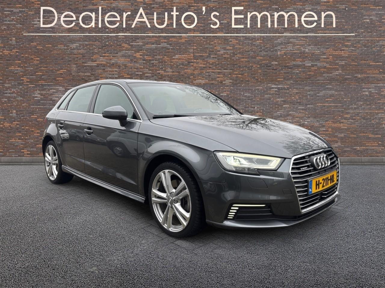 Audi A3 Sportback - 40 e-tron S-LINE LEDER PANODAK LMV NAVIGATIE CRUIS - AutoWereld.nl