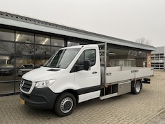 Mercedes-Benz Sprinter - 516 2.2 CDI L3 EURO 6 OPEN LAADBAK | DUBBELLUCHT | 3500KG TREKHAAK