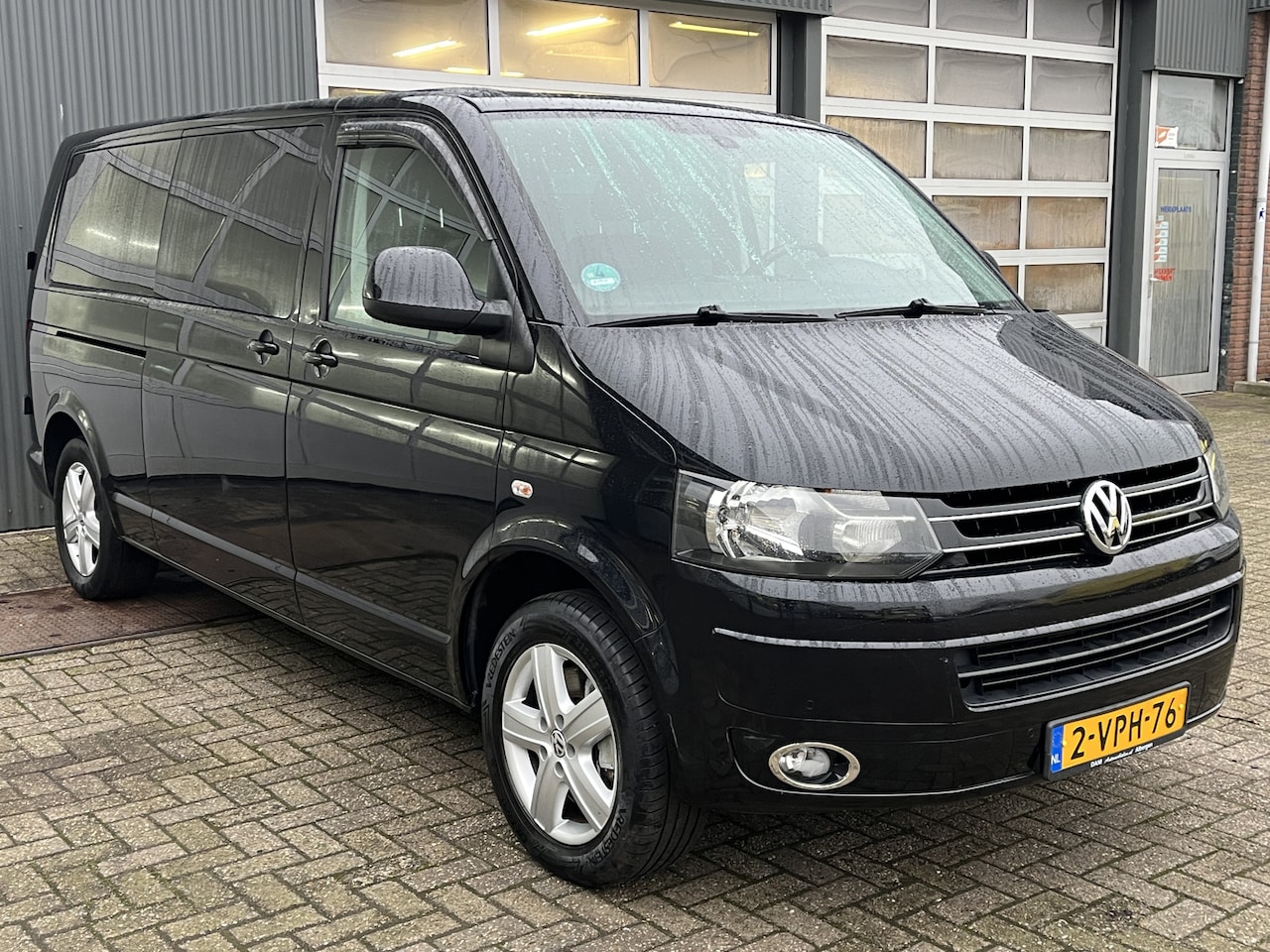 Volkswagen Transporter - 2.0 TDI L2H1 DC 180pk TURBO DEFECT  Airco Cruise controle Leder Marge geen btw betalen - AutoWereld.nl