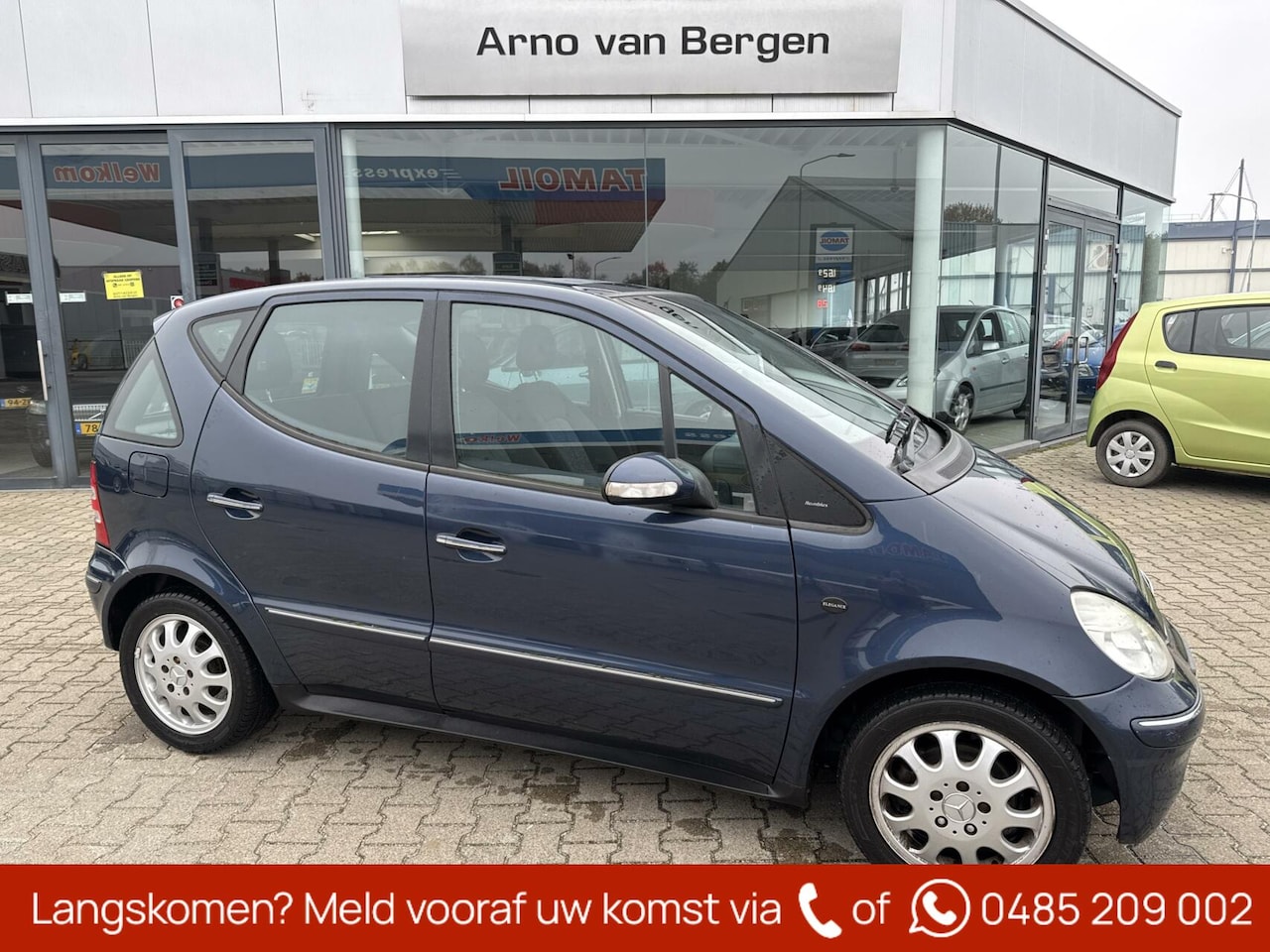 Mercedes-Benz A-klasse - 140 Elegance 140 Elegance, airco, cruisecontrol, schuif-/kanteldak af fabriek, trekhaak, nieuwe APK. - AutoWereld.nl