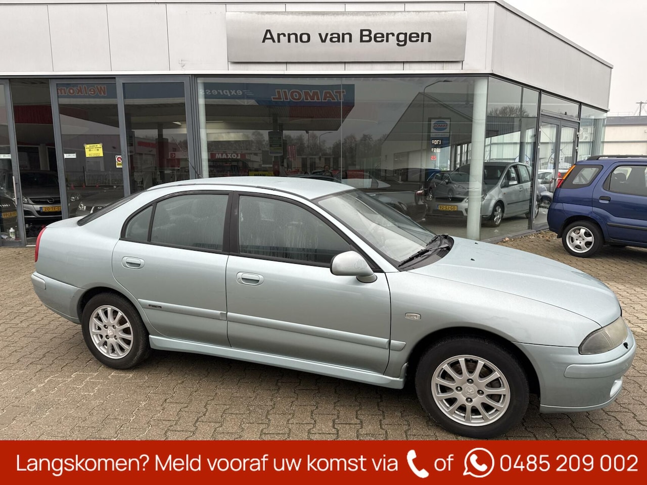 Mitsubishi Carisma - 1.6 Platinum Edition 1.6 Platinum Edition, airco, lm-velgen, trekhaak. - AutoWereld.nl