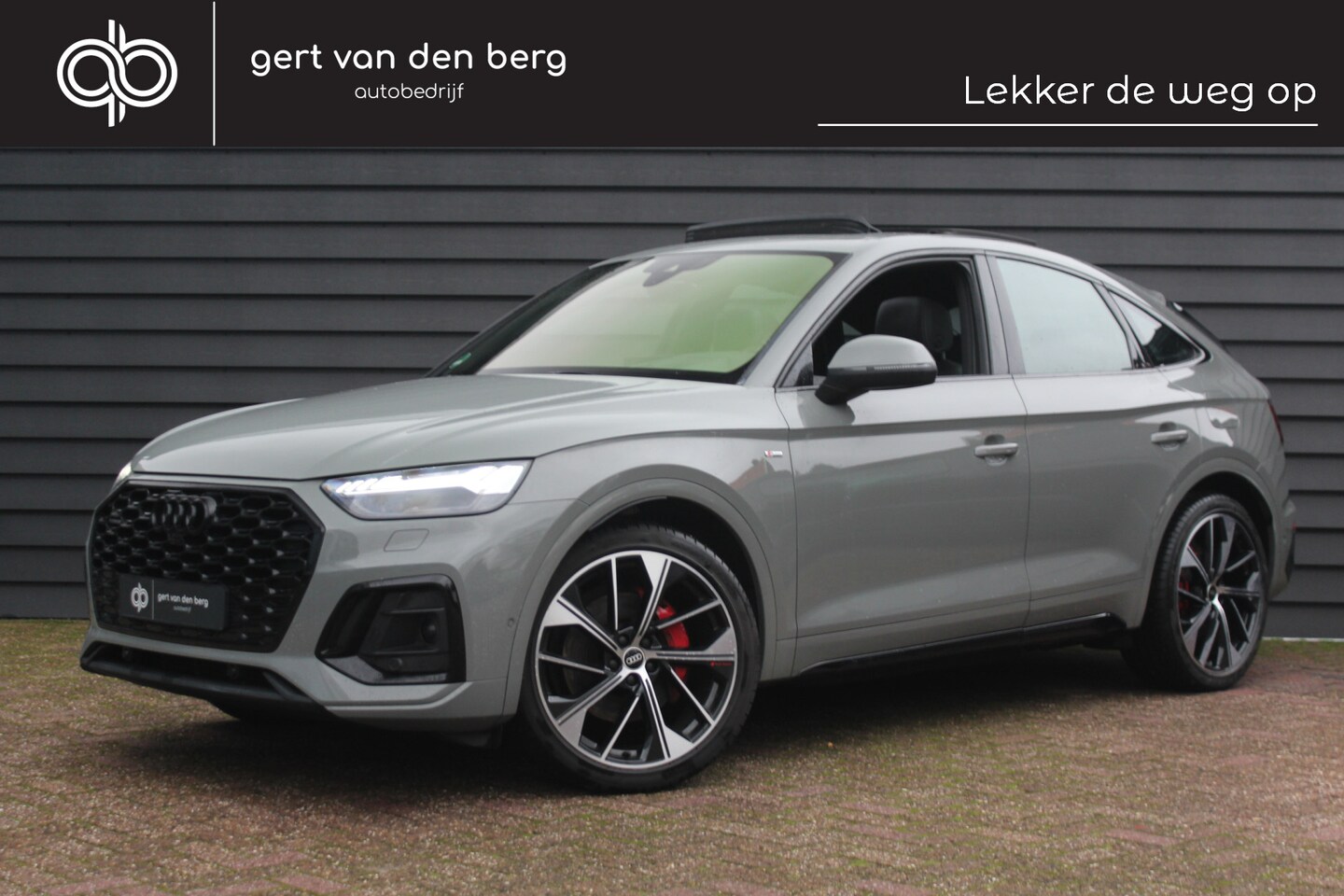 Audi Q5 Sportback - 55 TFSI e SLINE - PANODAK - TREKHAAK - LUCHTVERING - HEAD UP - B&O - - AutoWereld.nl