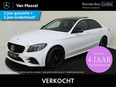 Mercedes-Benz C-klasse - 180 Business Solution AMG Night/ 43 Look/ Pano/ Carplay/ Multi Beam LED