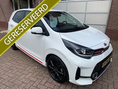 Kia Picanto - 1.0 GT-Line Automaat Navigatie/ Leer / Camera