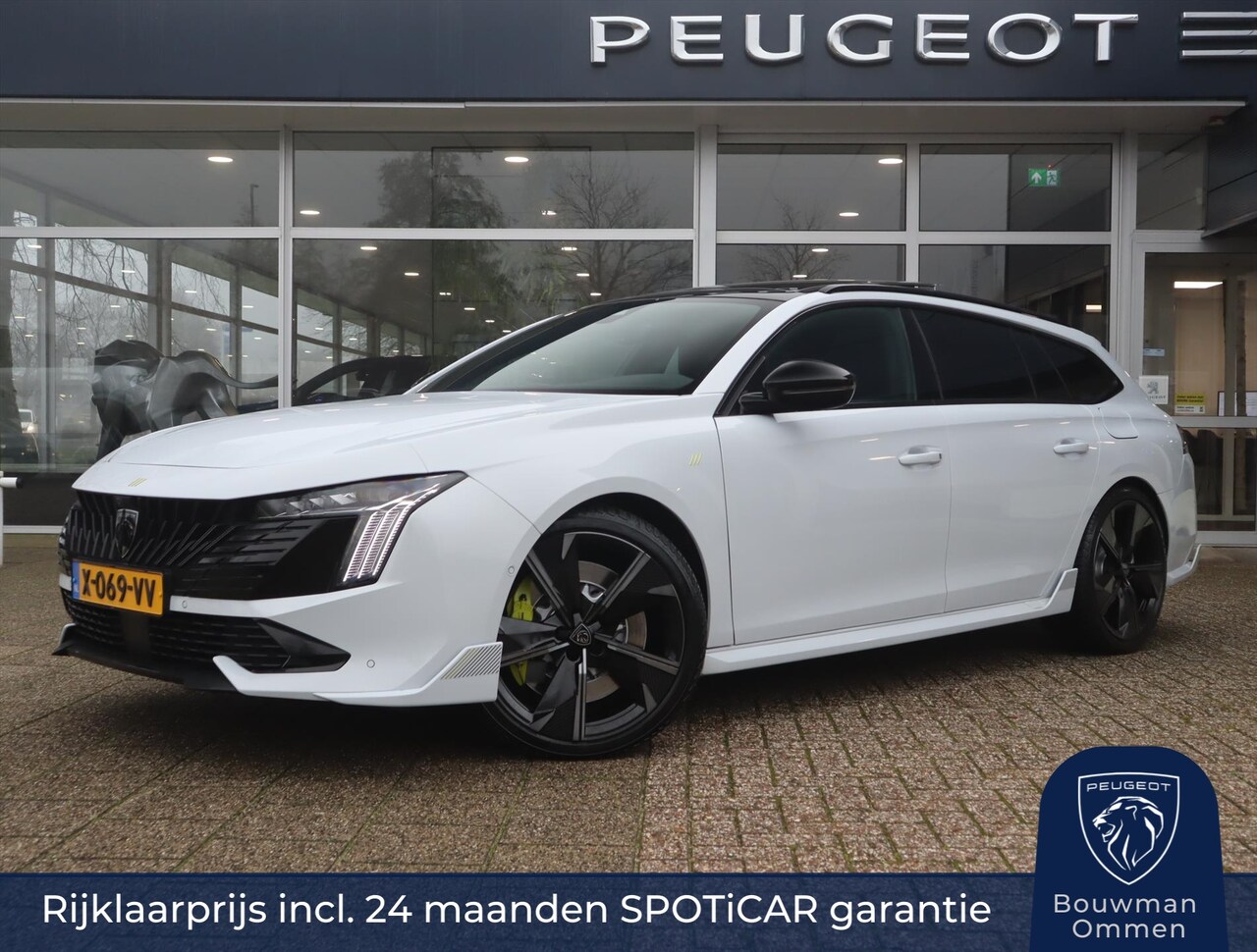 Peugeot 508 SW - SW PSE Plug-in HYbrid4 360PK e-EAT8 Automaat, Rijklaarprijs Panoramadak Focal HiFi - AutoWereld.nl